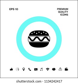 Hamburger or Cheeseburger icon