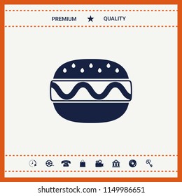 Hamburger or Cheeseburger icon