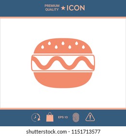 Hamburger or Cheeseburger icon