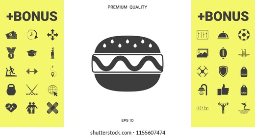 Hamburger or Cheeseburger icon