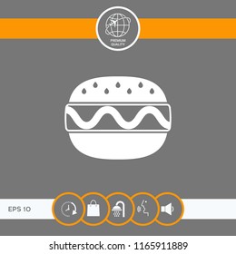 Hamburger or Cheeseburger icon