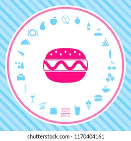 Hamburger or Cheeseburger icon
