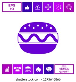 Hamburger or Cheeseburger icon