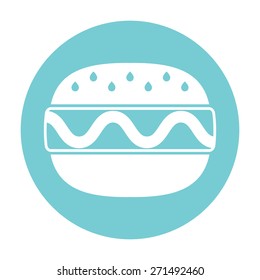 Hamburger or Cheeseburger icon.