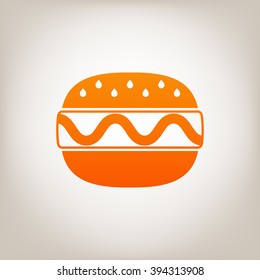 Hamburger or Cheeseburger icon.