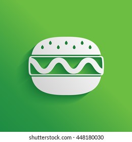 Hamburger or Cheeseburger icon.