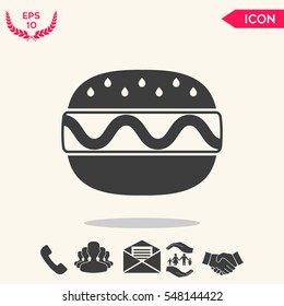 Hamburger or Cheeseburger icon