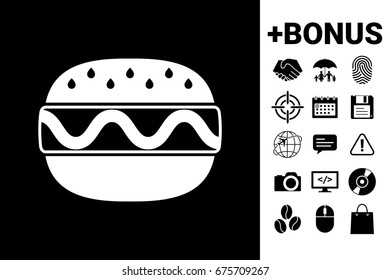 Hamburger or Cheeseburger icon
