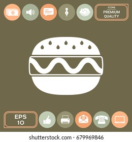 Hamburger or Cheeseburger icon