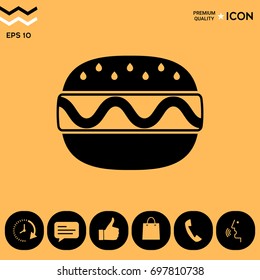 Hamburger or Cheeseburger icon