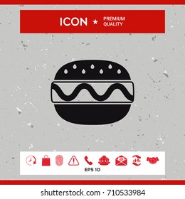 Hamburger or Cheeseburger icon