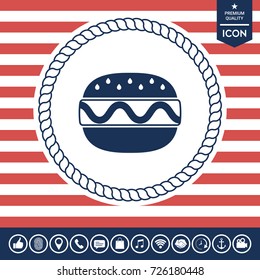 Hamburger or Cheeseburger icon