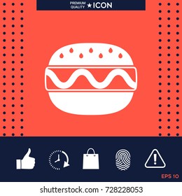 Hamburger or Cheeseburger icon