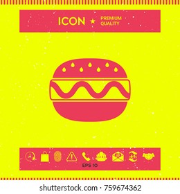 Hamburger or Cheeseburger icon
