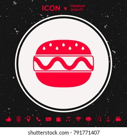 Hamburger or Cheeseburger icon