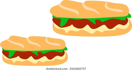 Hamburger clipart drawing illustration design 