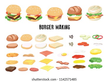 Hamburger to customize