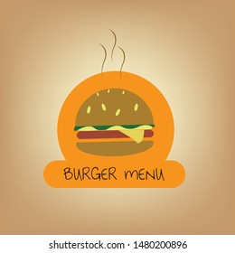 Hamburger design element - Stock Vector

Hamburger vector concept. Design element for restaurant menu image or logo