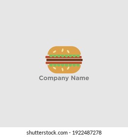 Hamburger design simple and elegant