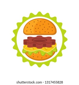Hamburger Factory Logo
