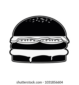 Hamburger fast food
