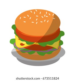 Hamburger Fast food