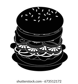 Hamburger Fast food