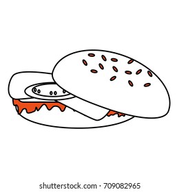 Hamburger fast food