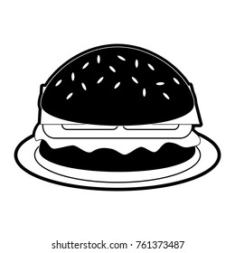 Hamburger fast food