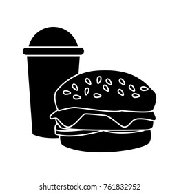 Hamburger fast food