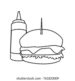 Hamburger fast food