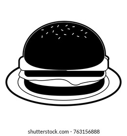 Hamburger fast food