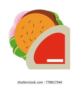 Hamburger fast food