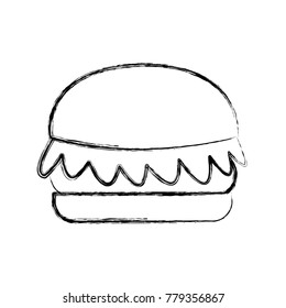 Hamburger fast food