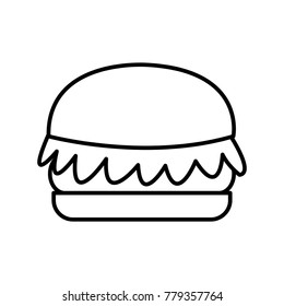 Hamburger fast food