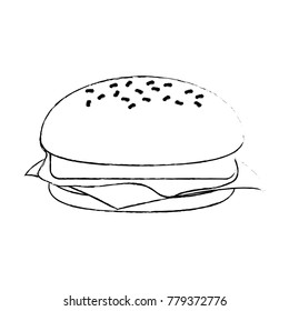 Hamburger fast food