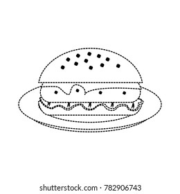 Hamburger fast food