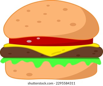 Hamburger Food, Fastfood, Sandwich, burguer, lunch, cheeseburguer