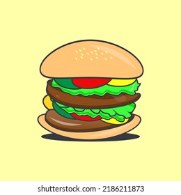 hamburger icon design. vector illustration