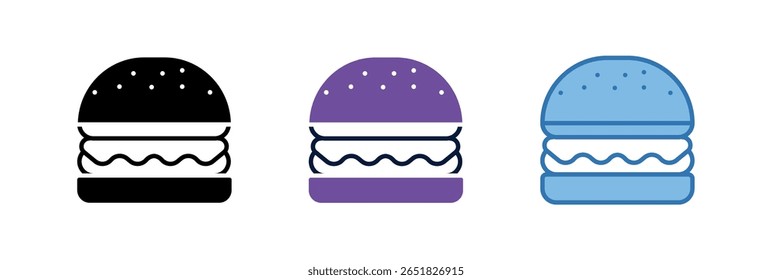 Elemento de icono de hamburguesa para diseño