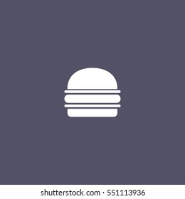hamburger icon. Fast food sign