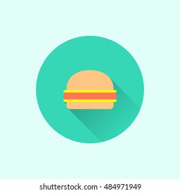 hamburger icon. flat style