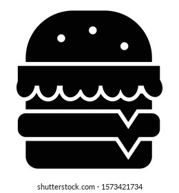 hamburger icon glyph vector design