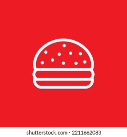 Hamburger Symbol, grafische Ressourcenvorlage, Vektorgrafik.