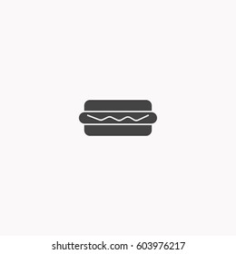 Hamburger icon illustration isolated vector sign symbol