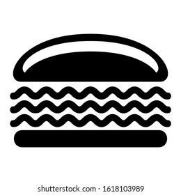 hamburger icon isolated sign symbol vector illustration - high quality black style vector icons
