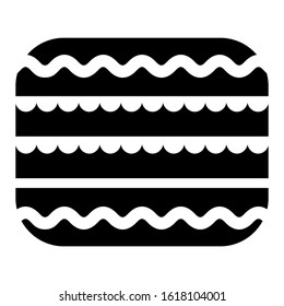 hamburger icon isolated sign symbol vector illustration - high quality black style vector icons
