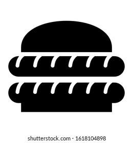 hamburger icon isolated sign symbol vector illustration - high quality black style vector icons
