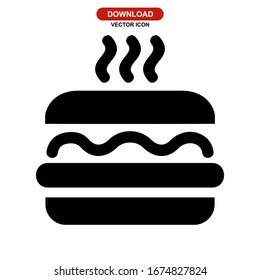 hamburger icon or logo isolated sign symbol vector illustration - high quality black style vector icons
