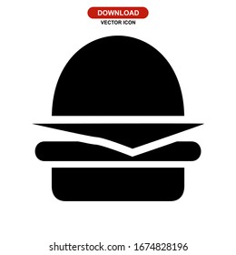 hamburger icon or logo isolated sign symbol vector illustration - high quality black style vector icons
